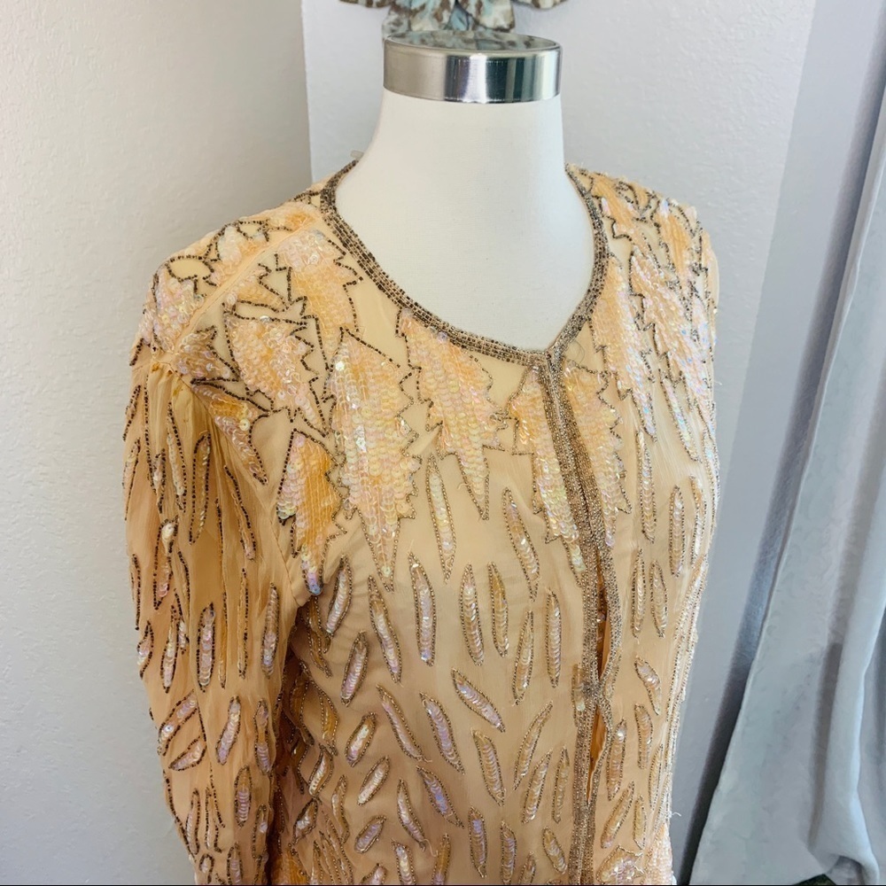 Vintage New Old Stock With Tags JAGSWEAR 100% Silk Dress Jacket - Picture 10 of 16